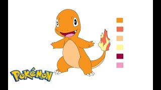 Aprende A Dibujar Pokémon Charmander
