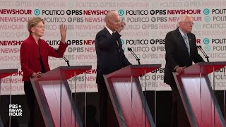 WATCH: Biden and Sanders spar over health care | Sixth Democratic debate