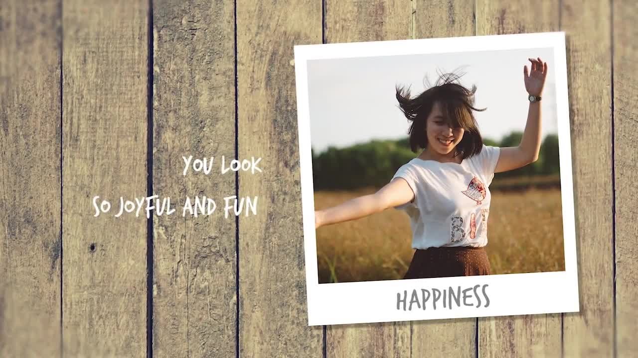 Happy Slideshow Premiere Pro Templates