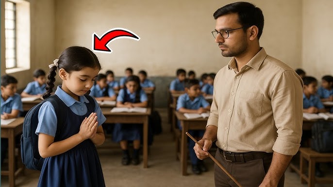 बच्ची रोज़ देर से आती थी स्कूल… एक दिन टीचर ने जो किया, इंसानियत रो पड़ी |  Heart touching story