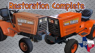 Restoration Complete! Kubota G4200 Restoration part 27 by Bubba's Workshop 2,146 views 1 year ago 13 minutes, 15 seconds