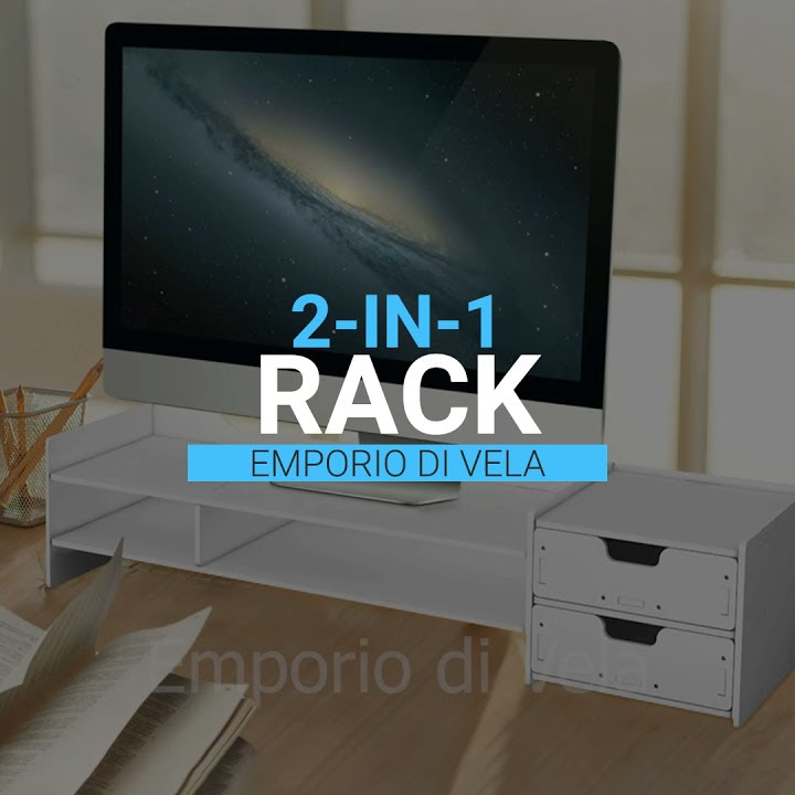 Table Organizer, WiFi Rack, Monitor Stand | Emporio di Vela Lazada Store