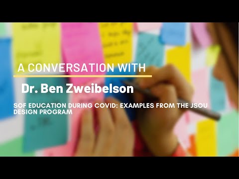 Dr. Ben Zweibelson, “JSOU Education during COVID: Examples from the Design Program”