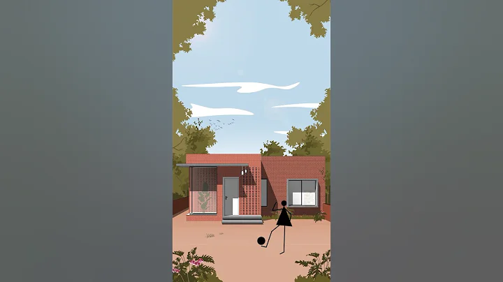 Architecture animation #architectureillustration #aftereffects #archi  #photoshop #illustration