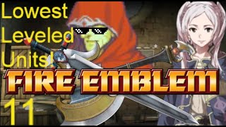 P11 Ch18x using low level units| FE7 Eliwood Mode w/ voice acting - "Intellectual Advantage"