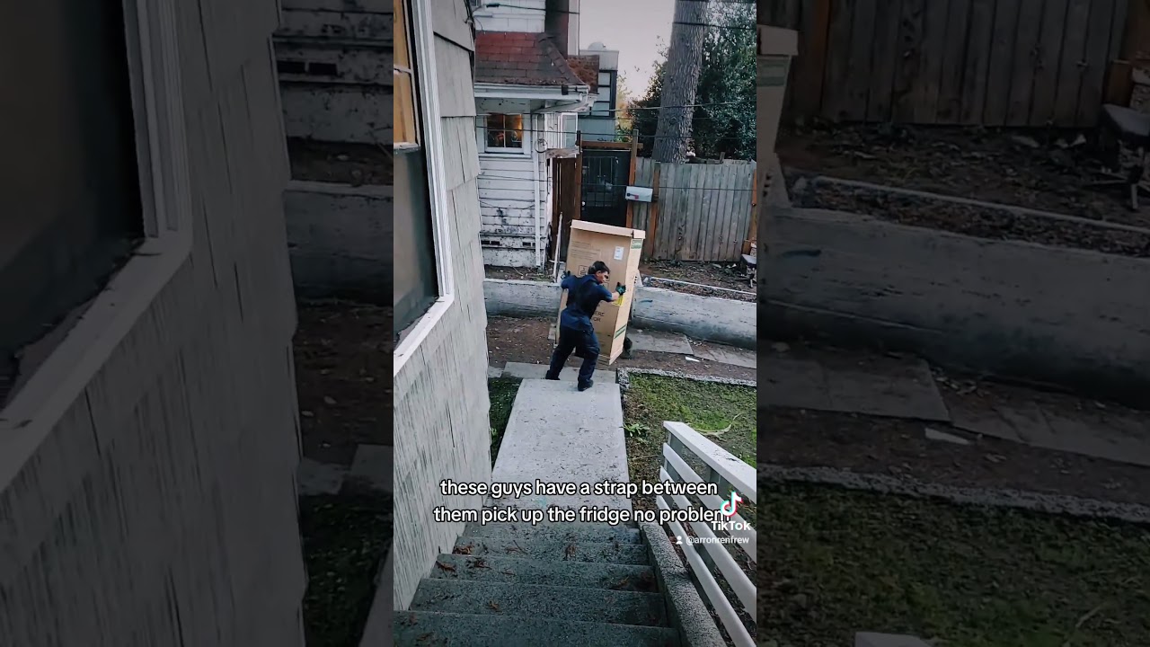 Best way to deliver a fridge?