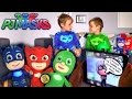 Pj masks toy rescue adventure  luna girls hack glitch attack