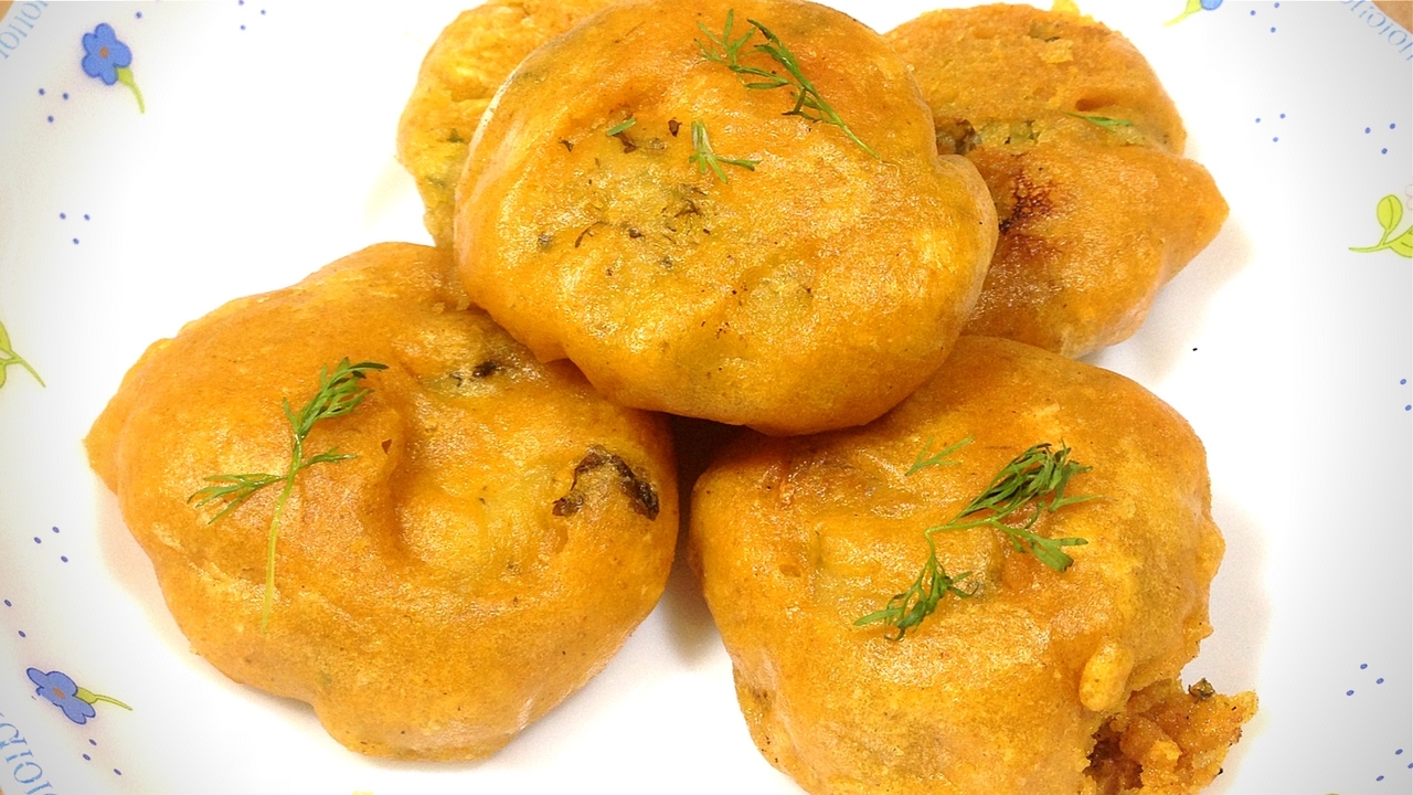 ALOO VADA POTATO VADA HOW TO MAKE ALU VADA EASY INDIAN SNACK