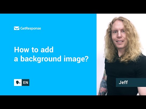 How to add a background image? | New Email Creator FAQ
