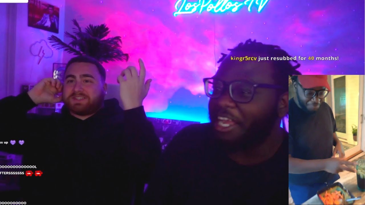 LosPollosTV ROASTS BEST FRIEND KOBE0802 SNACK & HAVE HILARIOUS CONVERSATIONS TOGETHER