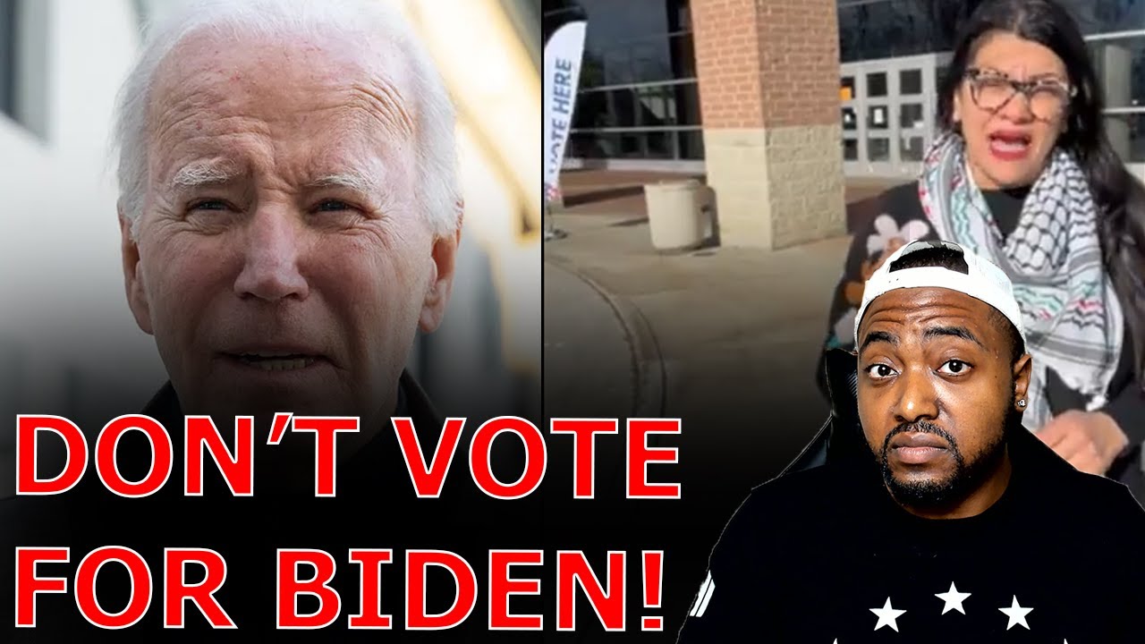 Liberal Media TURNS Against Rashida Tlaib For Calling To BOYCOTT Voting For Joe Biden In Michigan!