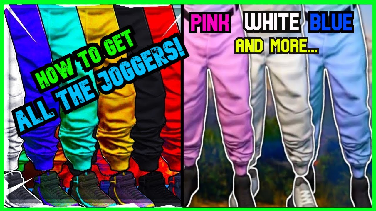 HOW TO GET ALL THE JOGGERS ON GTA! - GTA JOGGERS GLITCHES: GTA MODDED JOGGERS GLITCH! (GTA GLITCH)