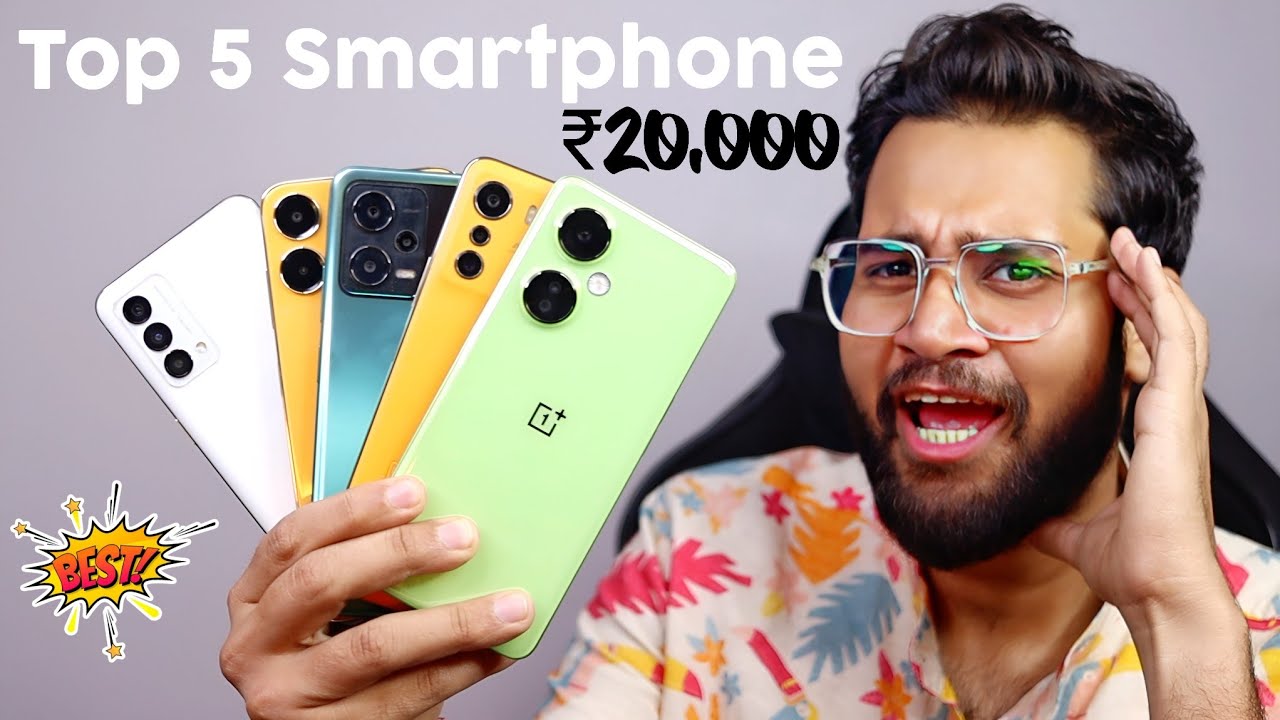 Top 5 Best Mobile Phones Under ₹20000⚡Amazon & Flipkart Sale 2023 Best Phone Under 20000 😱