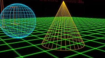 WireFrame Graphics test (4K 60FPS)