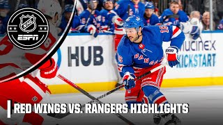 Detroit Red Wings vs. New York Rangers | Full Game Highlights