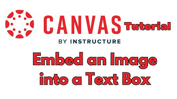 How to Embed an Image into Canvas Assignment or Discussion