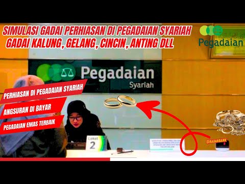 Cara Gadai Gelang, Kalung, Anting dan Cicin Emas di Pegadaian Syariah
