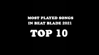 Beat Blade - TOP 10 Most Played Songs in 2021 screenshot 3