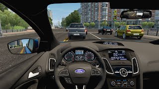 Ford Focus RS 2016 - City Car Driving [Steering Wheel Game Play] screenshot 5