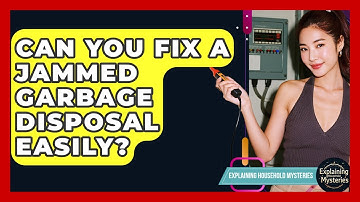 Can You Fix A Jammed Garbage Disposal Easily? - Explaining Household Mysteries