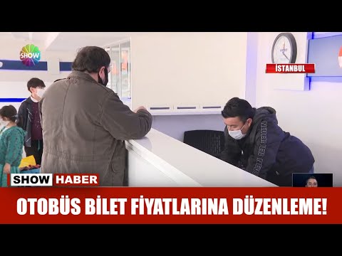 Otobüs bilet fiyatlarına düzenleme!