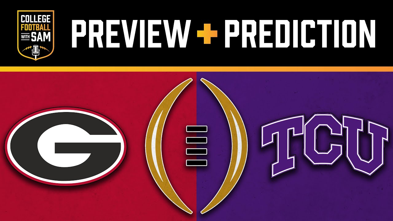 vs TCU 2023 CFP National Championship Game Preview + Prediction