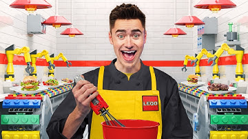 I Made a LEGO Restaurant!