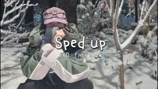 EXO - First snow [Sped up]