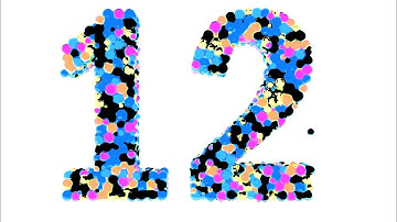 LEARN NUMBER 12 SPARTA PITCH ON 3D COLOR BALL//INSPIRED BY PREVIEW 2 EFFECTS 