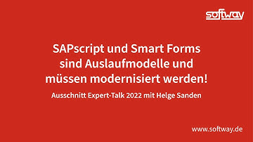 Jetzt wechseln! Wieso SAPscript und Smart Forms in SAP® nicht mehr zeitgemäß sind❗