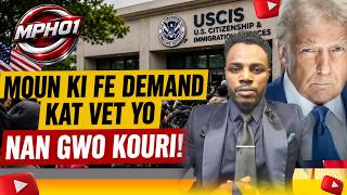 USCIS Chanje Règ yo! Demand Kat Vèt Eksplozif – Tansyon nan Gouvènman Trump sou Ayiti