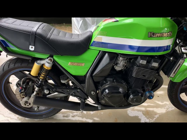 バイク カワサキ zrx 400 プリティーレーシング ショート管 マフラー