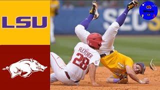 #2 LSU vs #4 Arkansas | 2017 SEC Baseball Championship | College Baseball Classics
