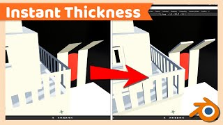 How to Add Thickness to Objects or Plane | Blender Tutorial