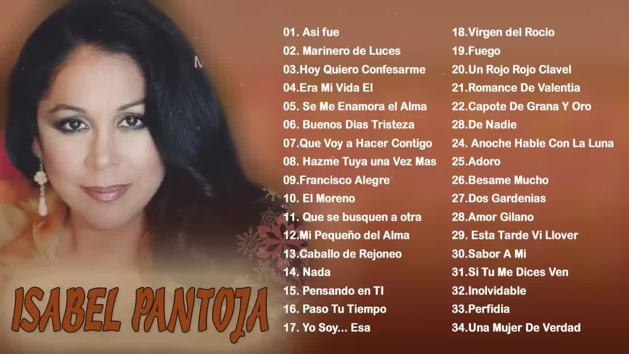 ISABEL PANTOJA SUS GRANDES EXITOS - ISABEL PANTOJA MIX ROMANTICAS