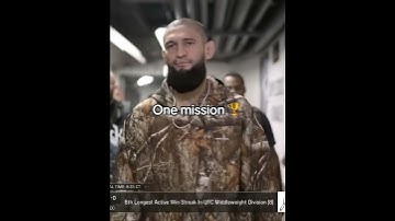 Khamzat ahead of his title fight 👀 #UFC319