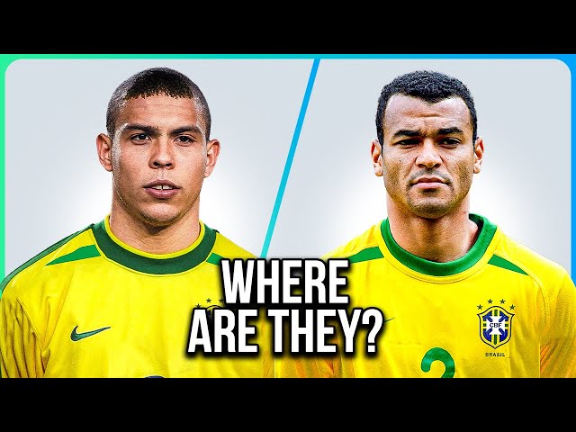 Brazil World Cup 2002 Winning Team - Where Are They Now? class=