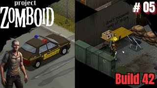 Weapons at the police station | Ep05 - Project Zomboid Build 42 - Let's Play FR screenshot 4