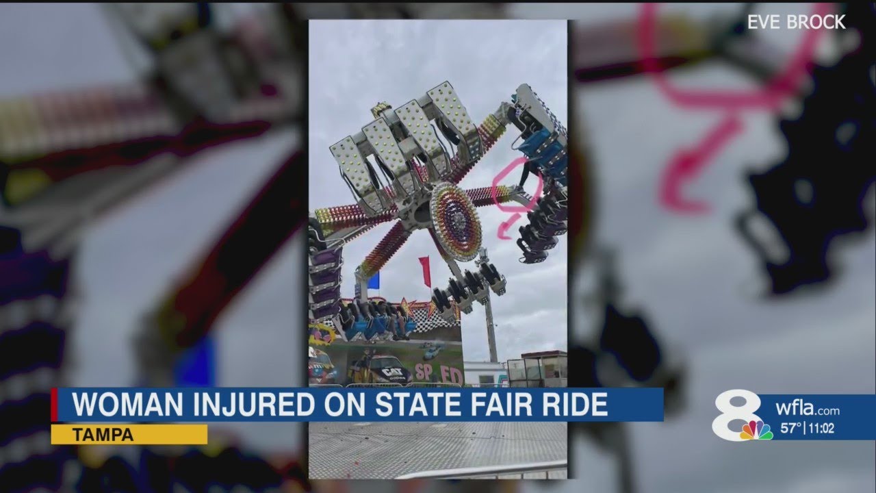 'Really terrifying': Woman injured on Florida State Fair ride