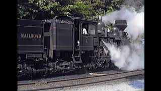 Cass Scenic Railroad, West Virginia, USA in 1996