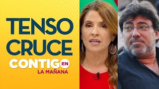 Así fue la tensa discusión entre Daniel Jadue y Monserrat Álvarez - Contigo en La Mañana