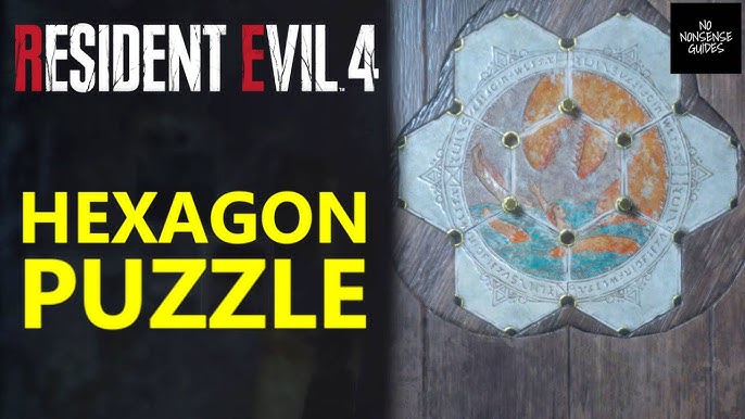 Resident Evil 4 - 3-4 Castle: Play as Ashley Graham: Arrange Pieces Stone  Tablet Symbol Puzzle 2019 
