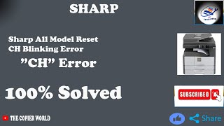 Celebrity Sharp CH Blinking reset all model Error/Sharp AR 6020D Fault CH" Profile