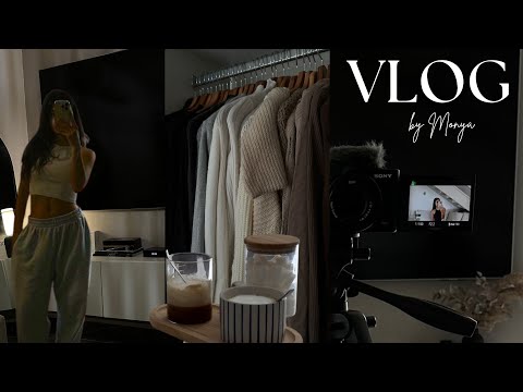 VLOG by Monia [ONE DAY WITH ME] morning routine / outfit / bla bla bla #vlog #satisfying