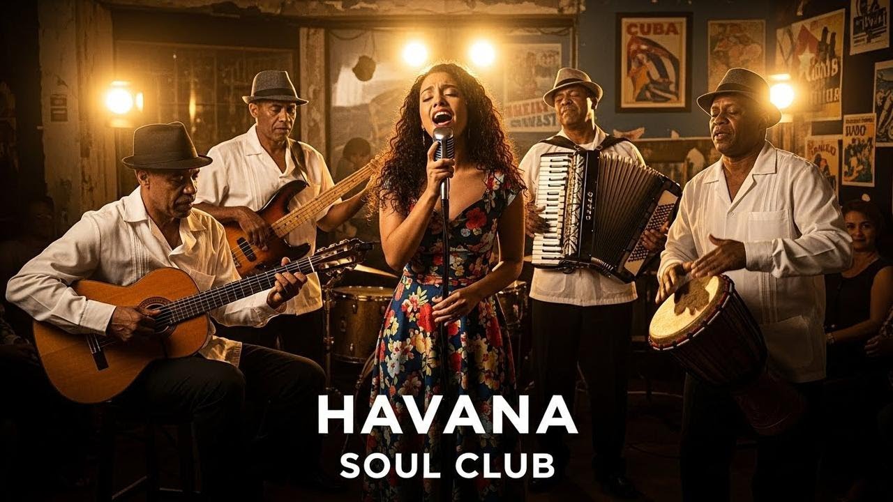 Son Cubano Playlist 💛 Old Havana Vibes – Smooth Jazz & Cuban Soul