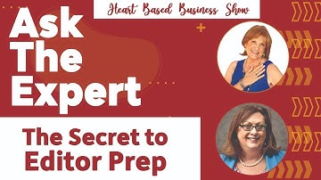 How to prepare your manuscript for your editor | Ask The Expert