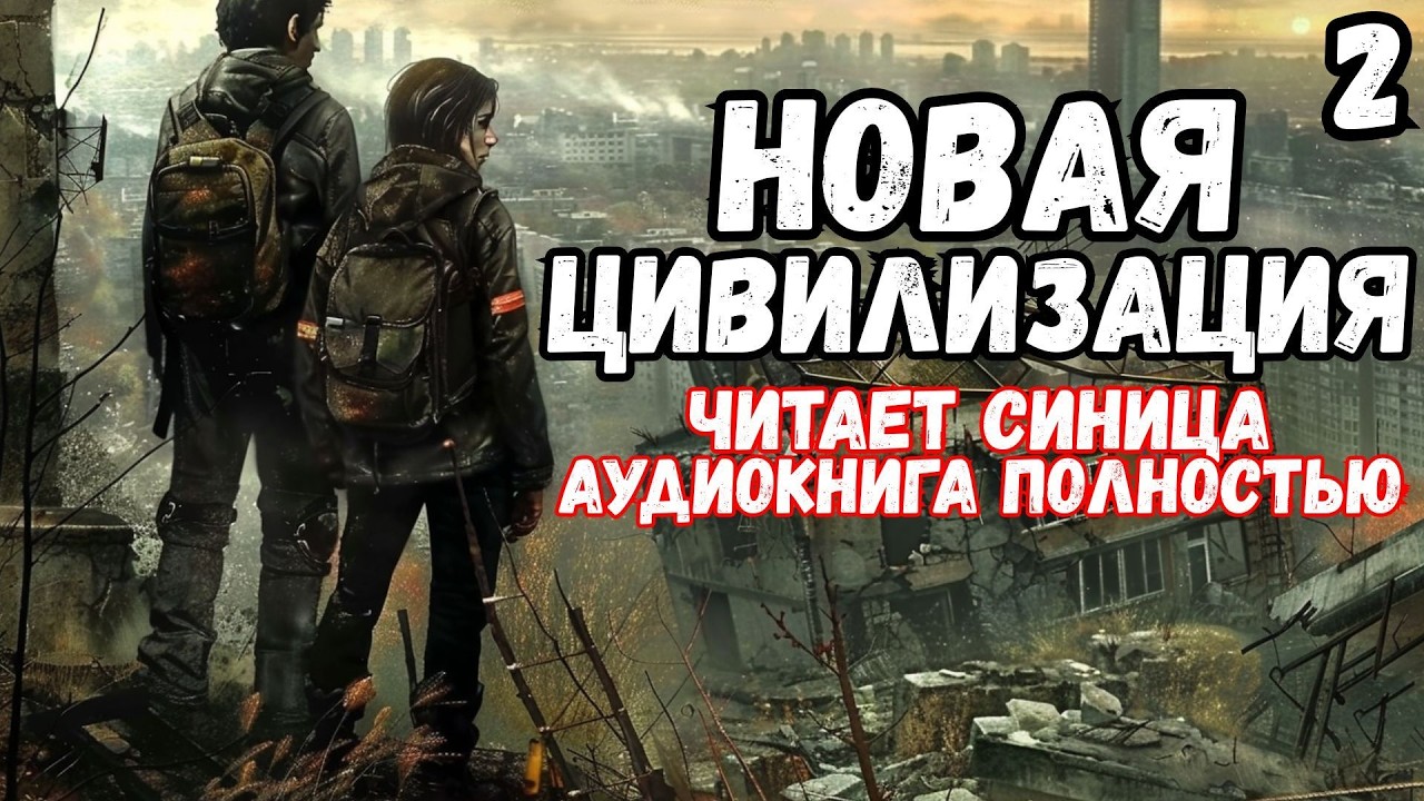 Слушать полностью: НОВАЯ ЦИВИЛИЗАЦИЯ / Книга 2 / Аудиокнига / Постапокалипсис