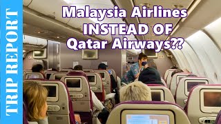Flight Review Malaysia Airlines - Airbus A330 Doha to Kuala Lumpur in Economy Class