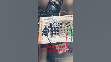 The magic of modular synths #shorts