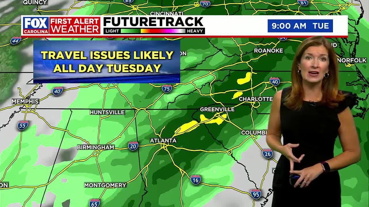 First Alert Weather Day Tuesday for widespread rain and difficult ...